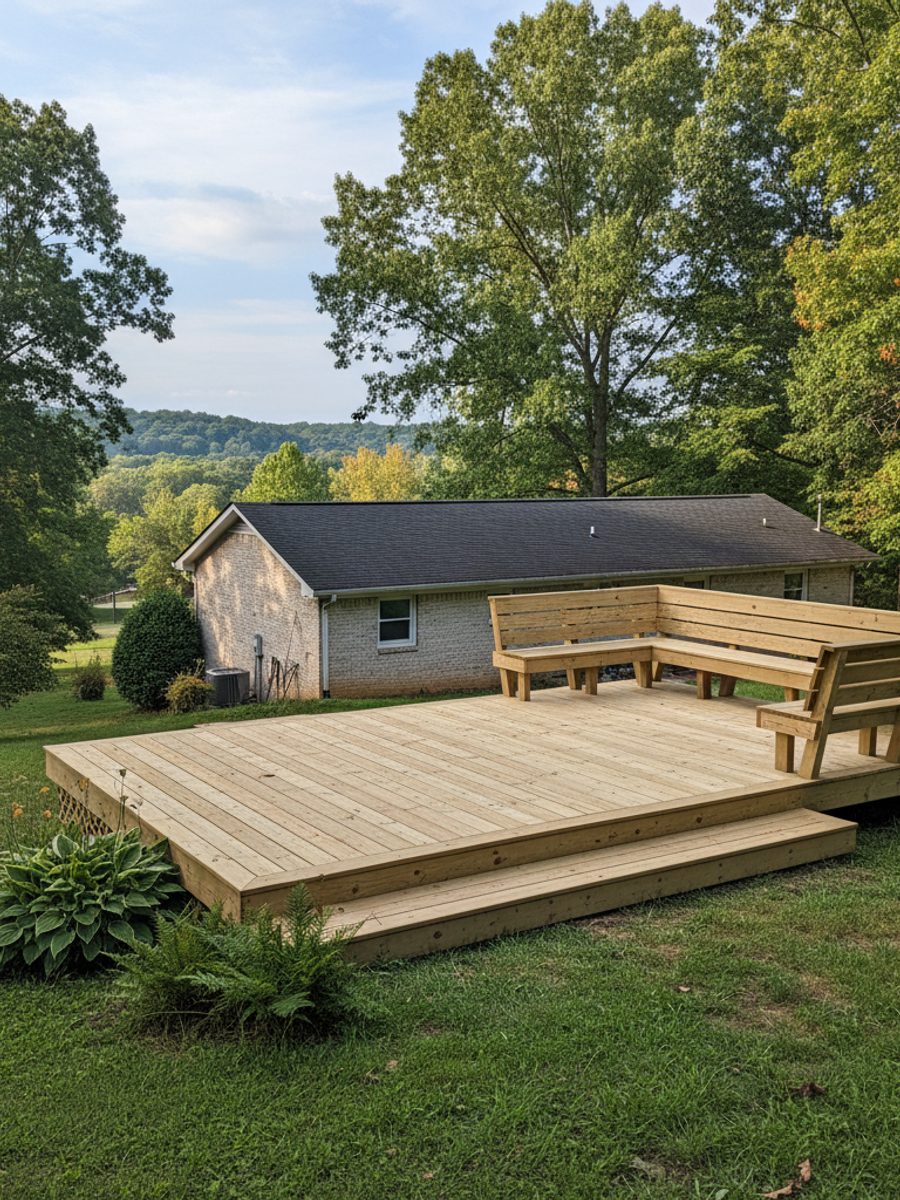 Deck Repair completed by Bartlett Deck Co in Memphis, TN