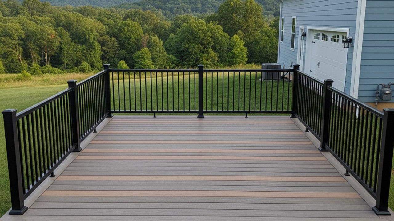 Deck Staining & Sealing completed by Bartlett Deck Co in Bartlett, TN