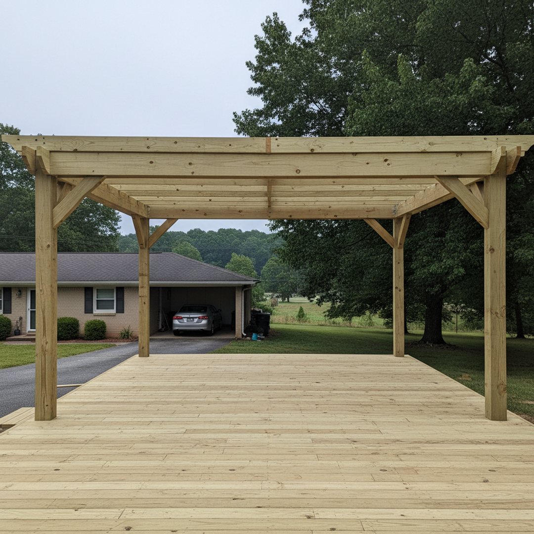 Deck Repair completed by Bartlett Deck Co in Atoka, TN