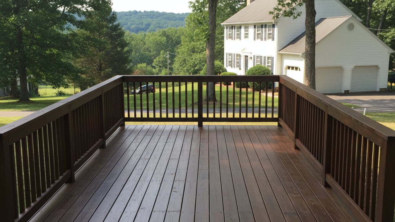 Composite Decking completed by Bartlett Deck Co in Southaven, TN